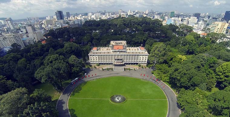 Sai Gon and the Reunification palace